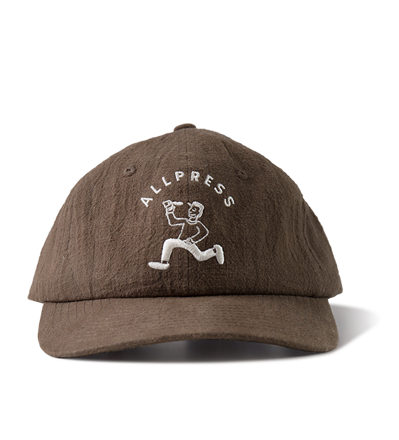 Allpress x Goodlids Hemp Hat in Brown